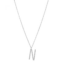 Collana Rosato Donna Cubica in Argento Zirconia RZCU14 - RZCU14